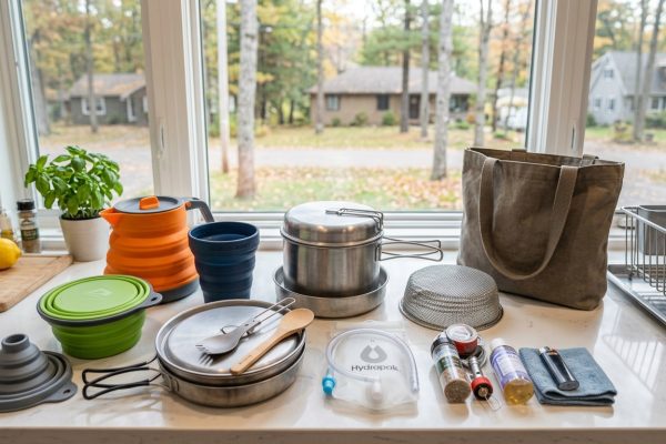 Travel mini-kitchen
